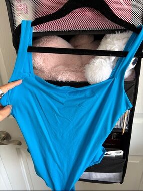 SKIMS square neck bodysuit